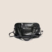 Sac cabas détails cloutés noir femme