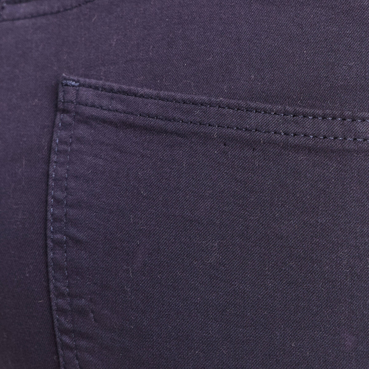 Pantacourt magique Le L&eacute;ger coupe droite bleu marine femme