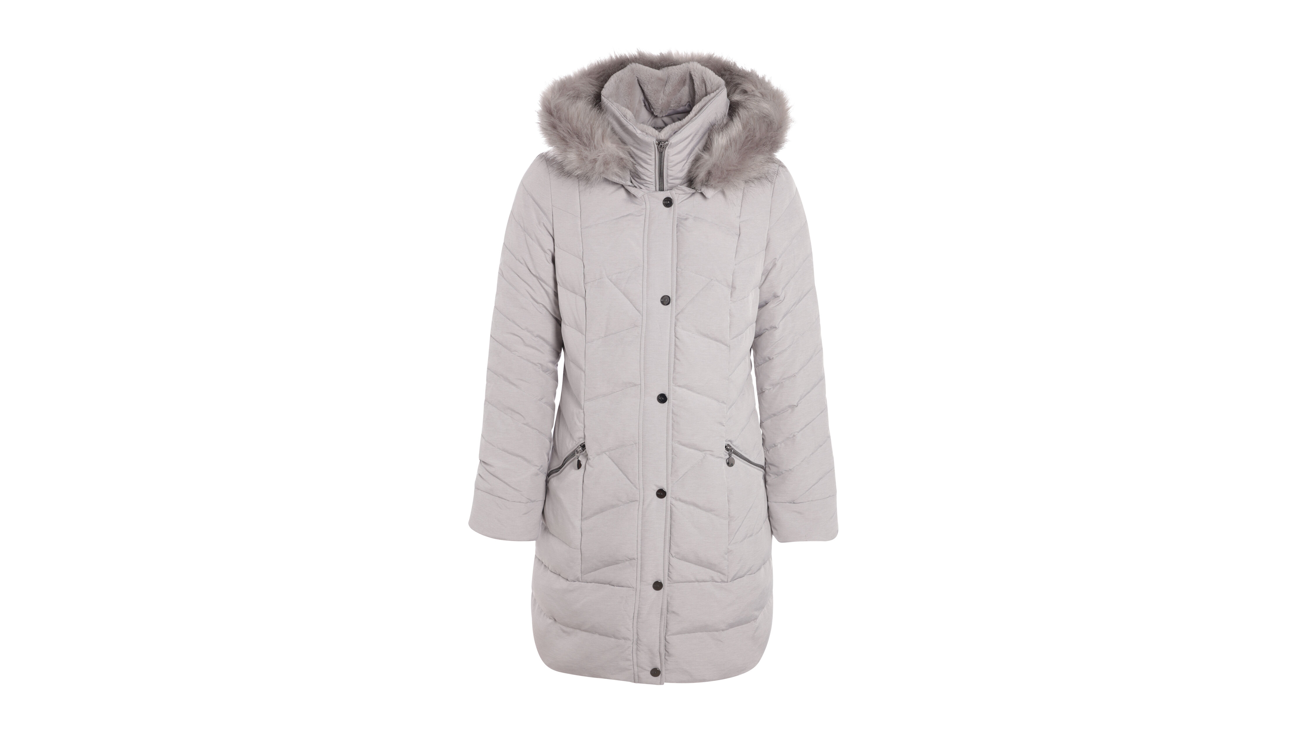 doudoune duvet capuche fourrure