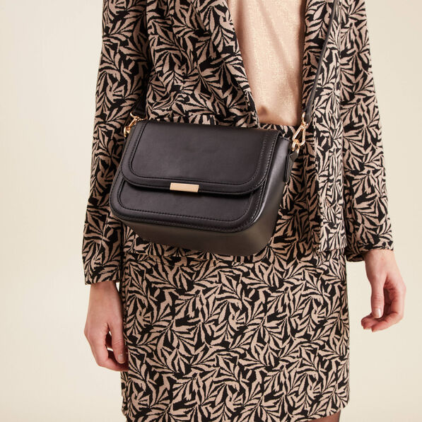 Sac en bandoulière noir femme