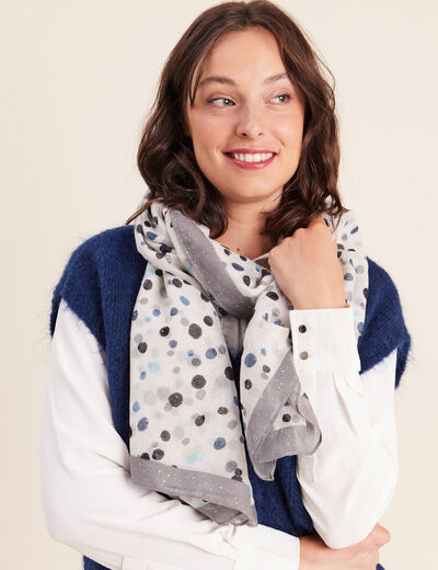 Foulard multicolore femme