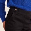 Jean large noir femme