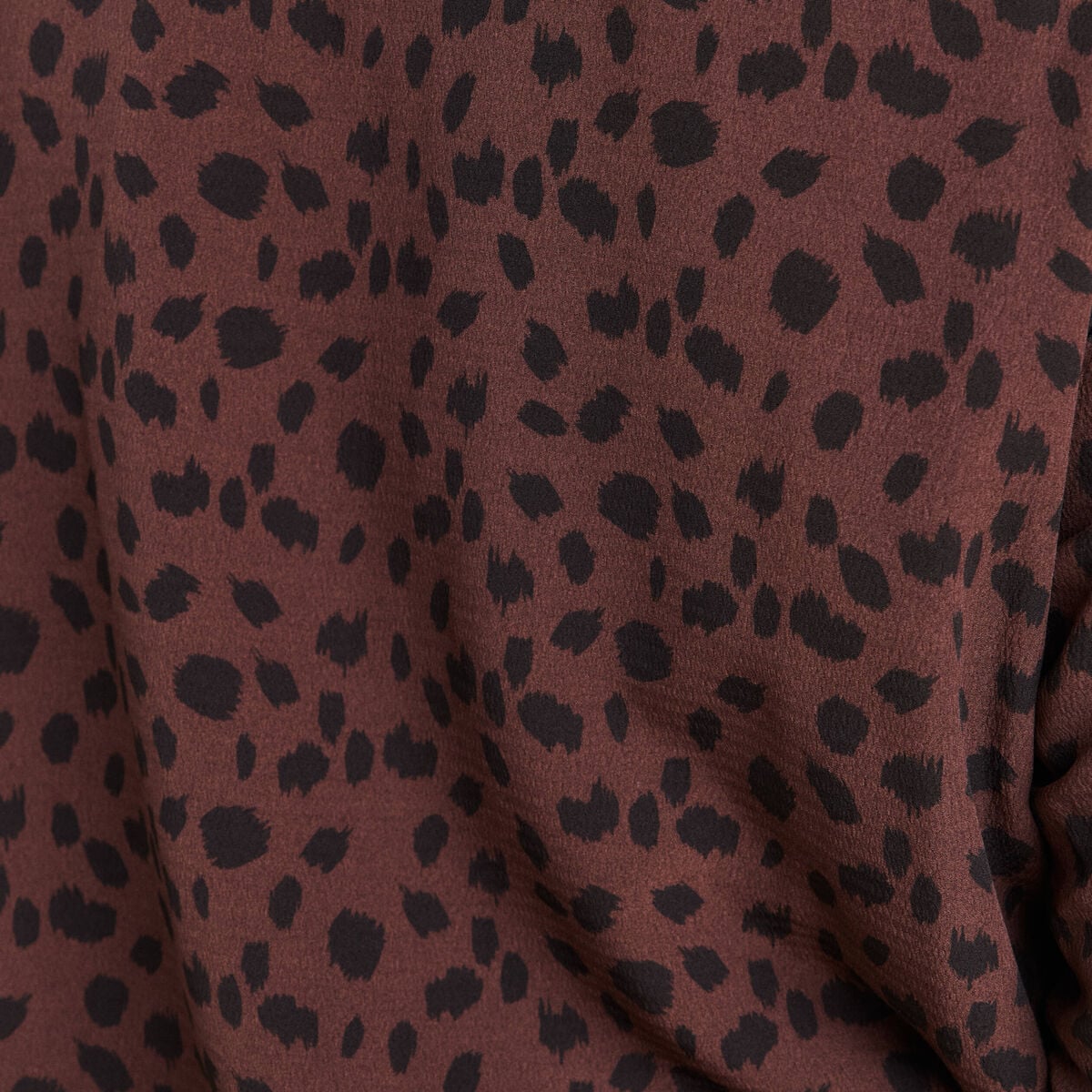Gilet r&eacute;versible manches longues marron fonc&eacute; femme