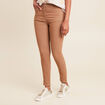 Pantalon magique Le L&eacute;ger coupe ajust&eacute;e marron femme