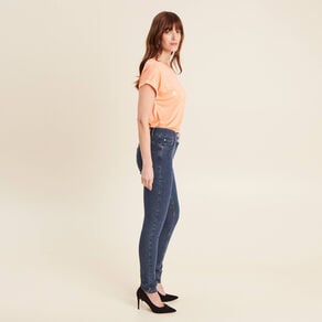 Jean magique le sculptant slim stretch denim brut femme