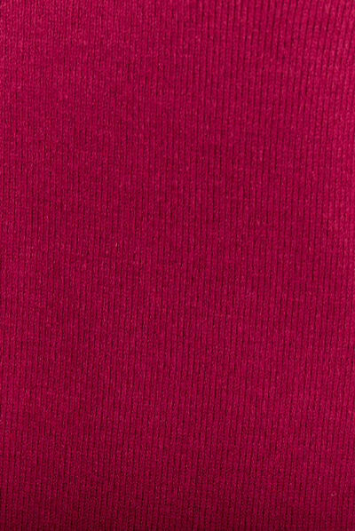 Pull manches longues rose fushia femme