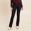 Jean bootcut taille standard denim brut femme