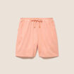 Short taille haute orange abricot femme