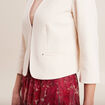 Veste cintrée ecru femme