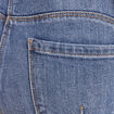 Jean large à pont denim stone femme