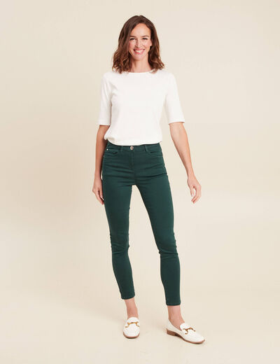 Pantalon magique Le L&eacute;ger coupe ajust&eacute;e vert fonc&eacute; femme