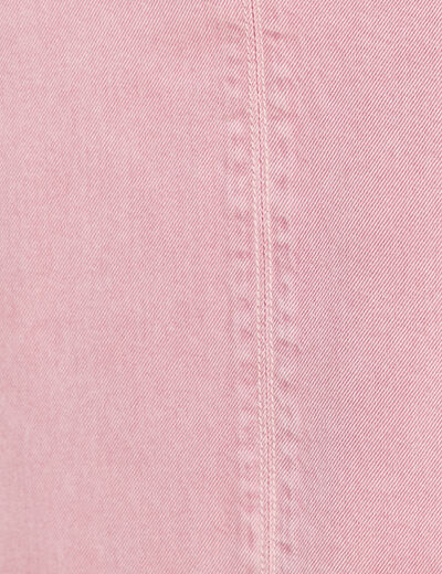 Blouse structur&eacute;e rose femme
