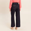 Jean large denim brut femme