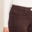 Pantalon chaud magique marron foncé femme