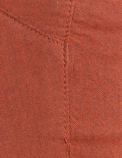 Pantalon magique Le L&eacute;ger coupe droite marron fonc&eacute; femme