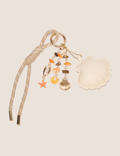 Porte-cl&eacute;s marin multicolore femme