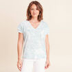 T-shirt manches courtes vert pastel femme