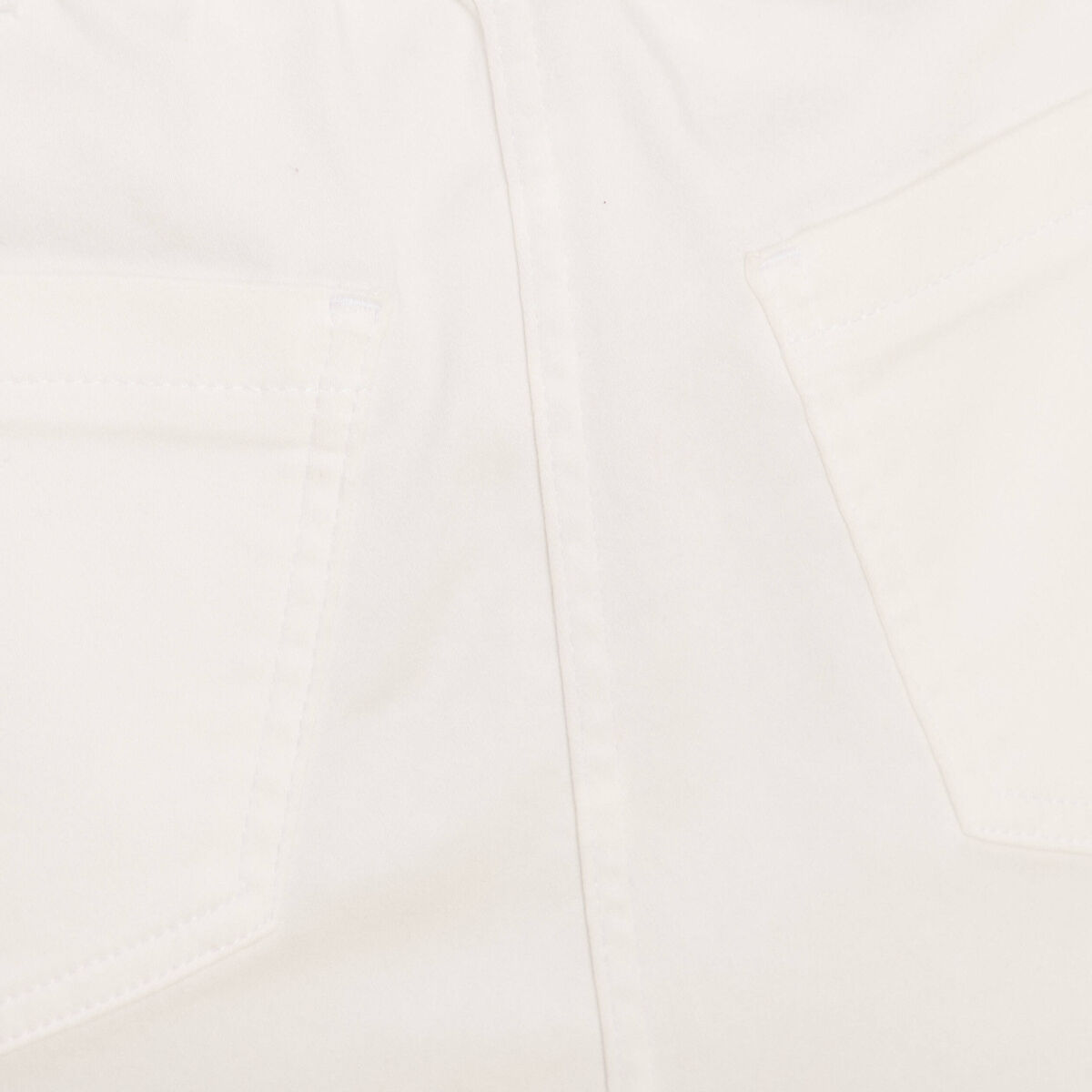 Jupe droite réversible blanc femme