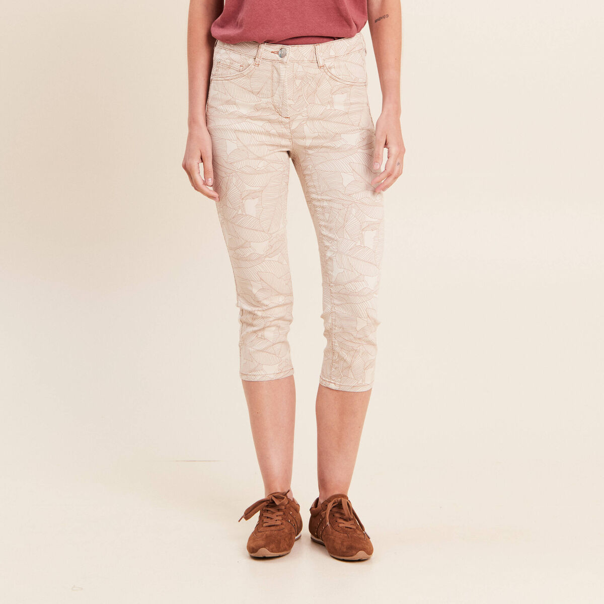Pantalon magique le l&eacute;ger blanc femme