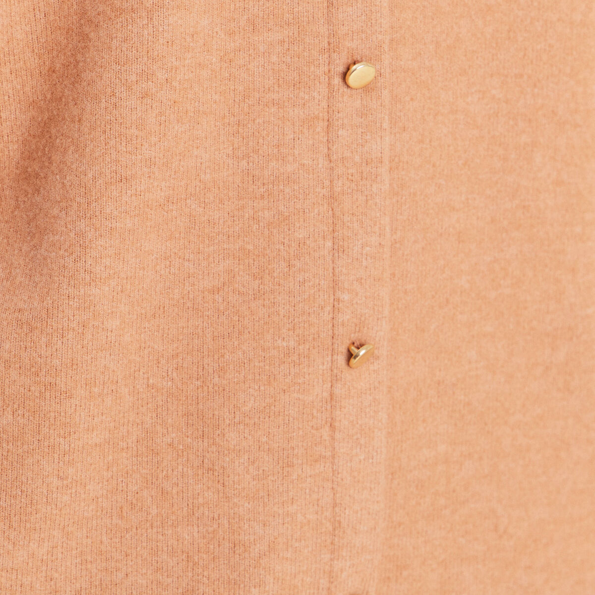 Cardigan manches longues beige femme