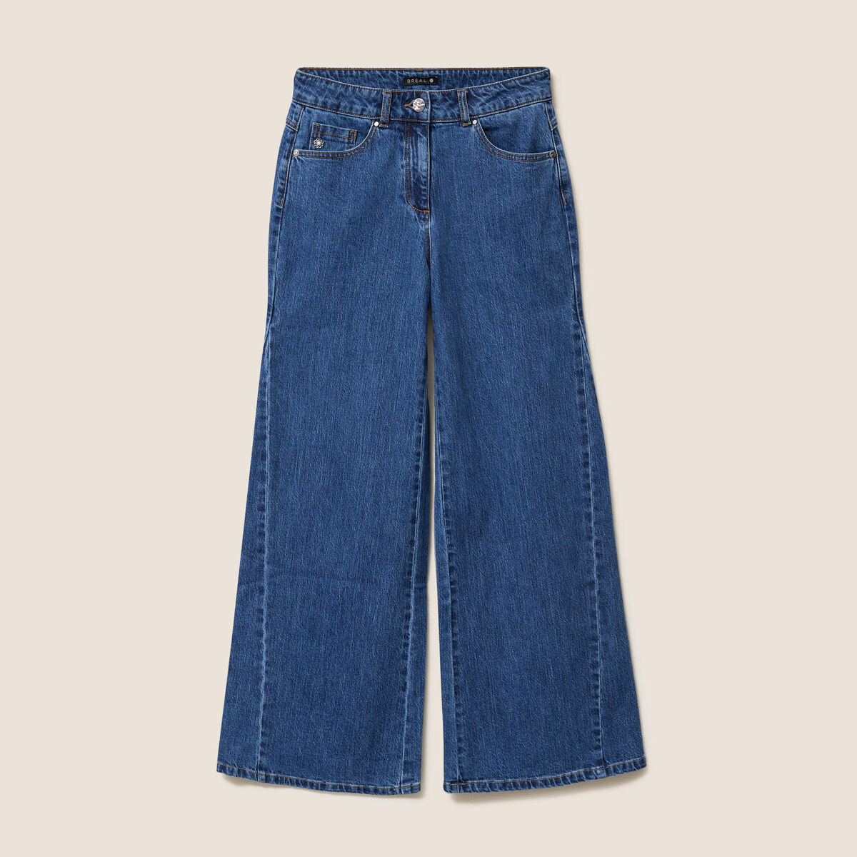Jean denim stone femme