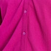 Chemisette effet boule manches courtes violet clair femme