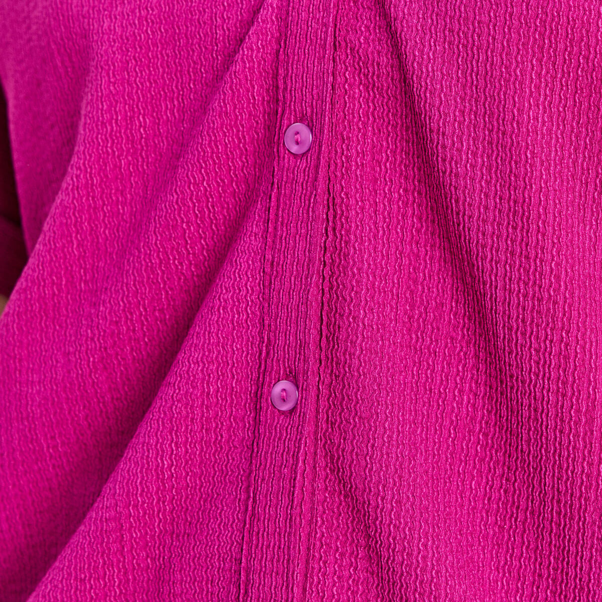 Chemisette effet boule manches courtes violet clair femme