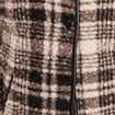 Gilet sans manches en bouclette noir femme
