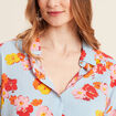 Chemise manches longues rouge clair femme