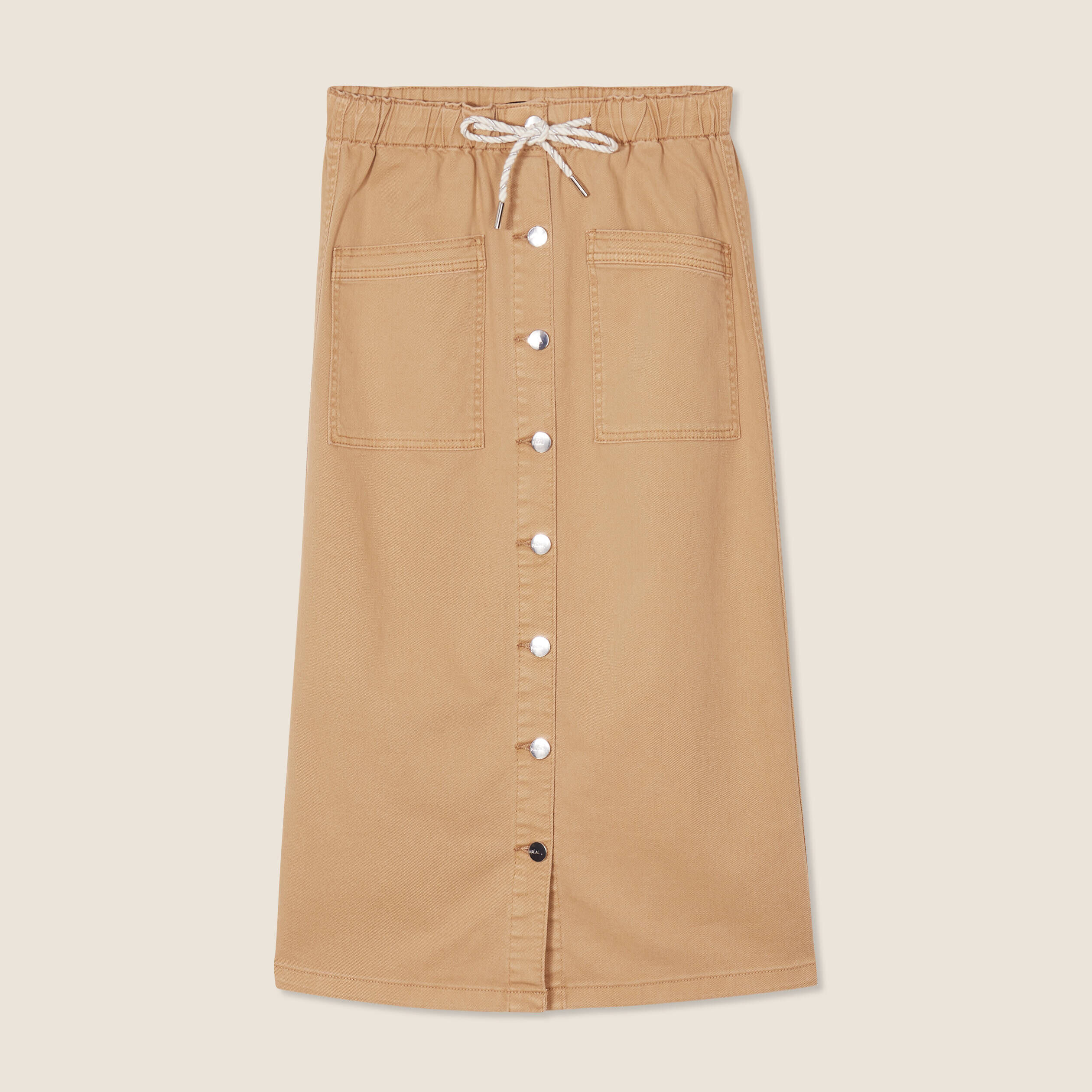 Jupe Beige Femme Kaporal CATIAE | Déstockage Kaporal