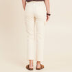 Pantalon jogpant 7/8ème ecru femme