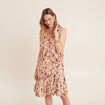 Robe &eacute;vas&eacute;e sans manches blanc femme