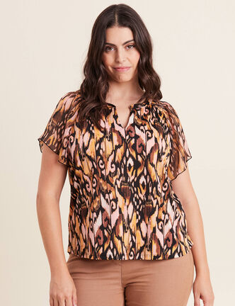 T-shirt manches courtes noir femme