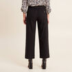 Pantalon large 7/8ème noir femme