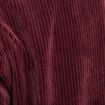 Veste tailleur velours bordeaux femme