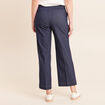 Jean large 7/8&egrave;me denim brut femme