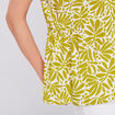 Blouse manches courtes vert femme