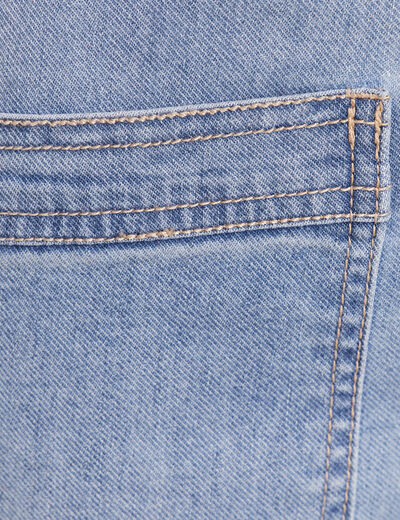 Jean coupe mom taille haute denim double stone femme