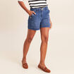 Short en jean denim stone femme