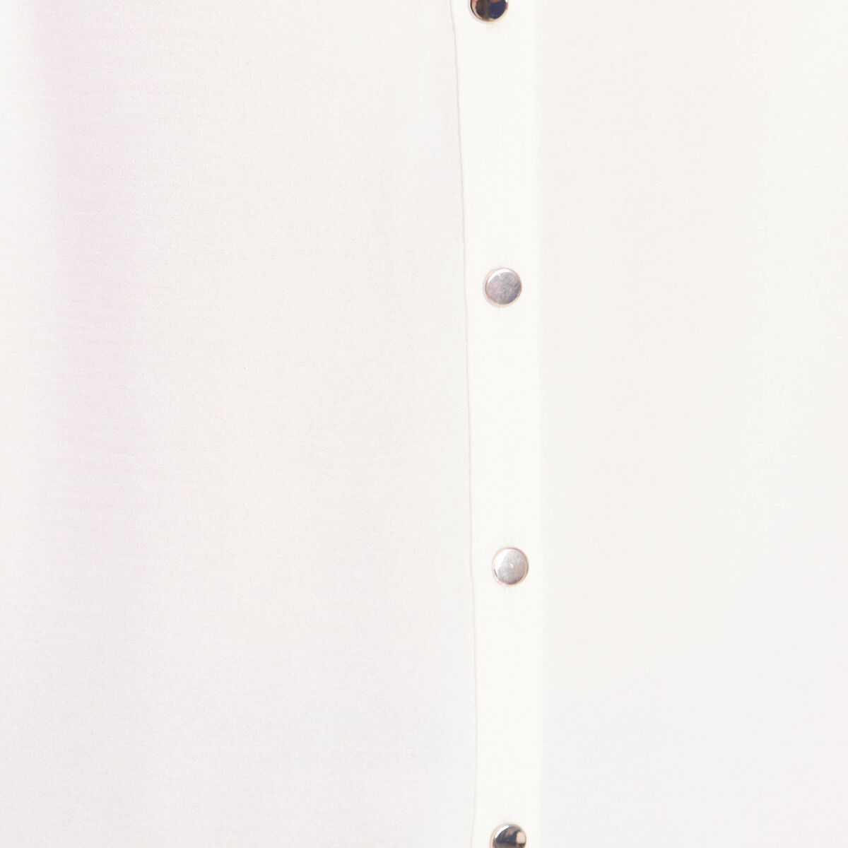 Chemise manches 3/4 ecru femme