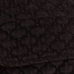 Veste courte droite sans manches noir femme