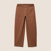 Pantalon camel femme