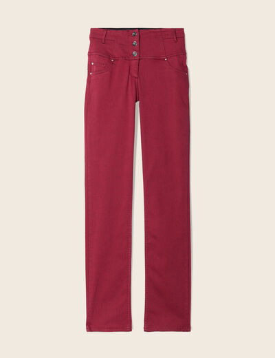 Pantalon magique Le gainant rouge foncé femme