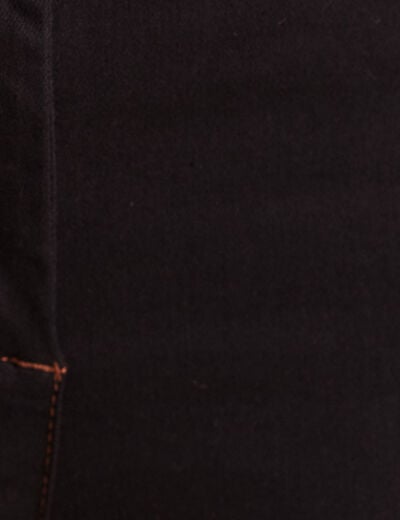 Jean magique L'Unique coupe bootcut denim noir femme