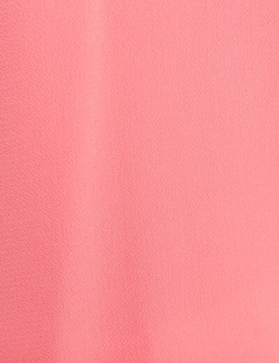 T-shirt manches courtes rose fushia femme