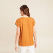 T-shirt manches courtes camel femme