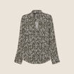 Chemise manches longues vert femme