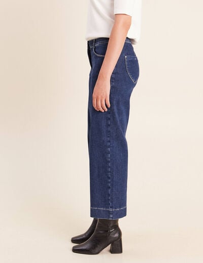 Pantalon magique coupe large l'unique denim stone femme