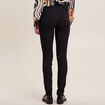 Pantalon léger taille standard long noir femme