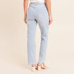 Jean coupe droite taille standard blanc femme